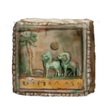 Glazed Jataka Tile