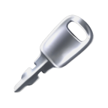 Silver Dozer Key