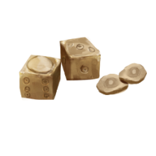 Ivory Dice Set