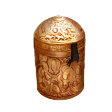 Andalusian Ivory Pyxis