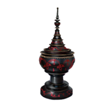 Lacquerware Offering Bowl