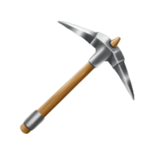Silver Pickaxe