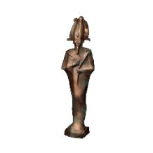 Bronze Osiris Statuette