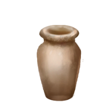 Alabaster Perfume Jar